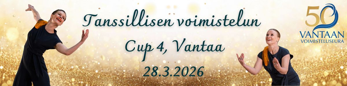 Tanssillisen voimistelun Cup 4, Vantaa 28.3.2026